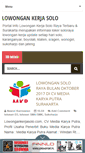 Mobile Screenshot of lowongankerjasolo.com